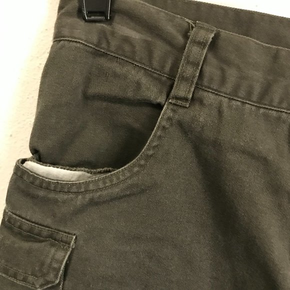 French Laundry Cargo Mid Rise Shorts 7/8 - Picture 5 of 8